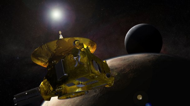 Zum Schluss zum (Zwerg-)Planeten: New Horizons seit 10 Jahren unterwegs