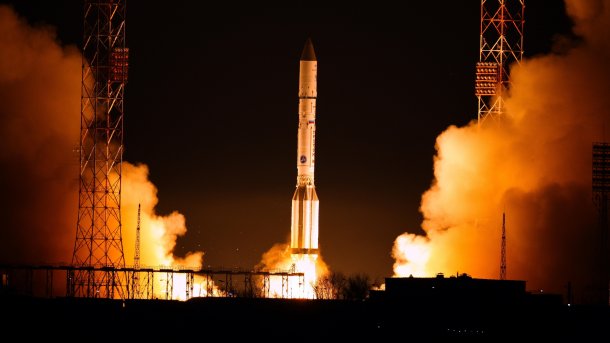 Satellit mit Relaisstation für schnelle Datenübertragung erfolgreich gestartet