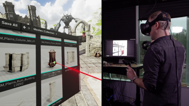 Unreal Engine 4: Level bauen in der virtuellen Realität