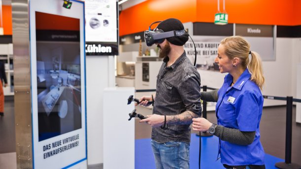 Media-Saturn testet Virtual Reality bei der Küchenplanung