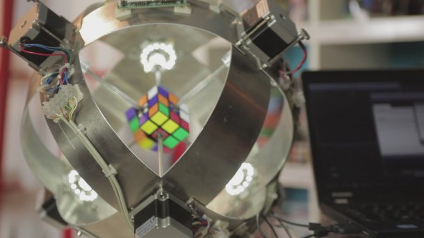 Rubik's-Cube-Roboter: Neuer Weltrekord ist da – und vielleicht schon unterboten