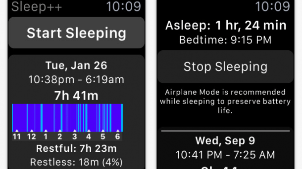 Sleep++ Apple Watch