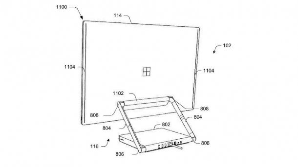 Microsoft patentiert Konzept für einen modularen All-in-One-PC