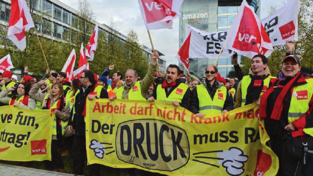 Gewerkschaft erzielt Erfolg im Streit über Streik bei Amazon
