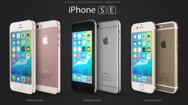 Renderings: Wie das "iPhone SE" aussehen könnte