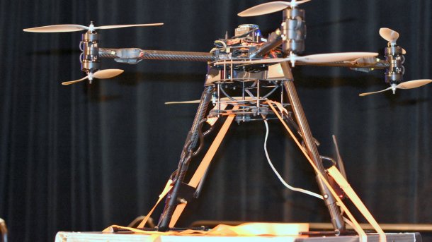 30.000-Euro-Drohne mit 45-Euro-Hardware gehackt