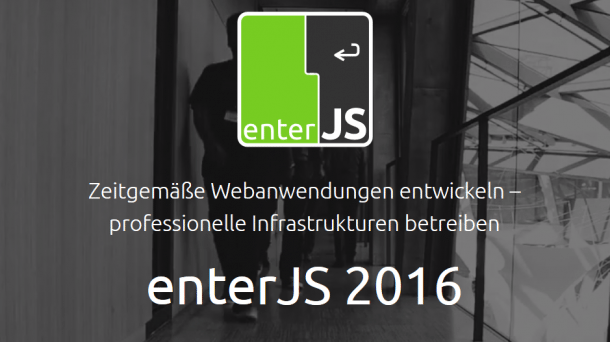 JavaScript: Registrierung für enterJS geöffnet