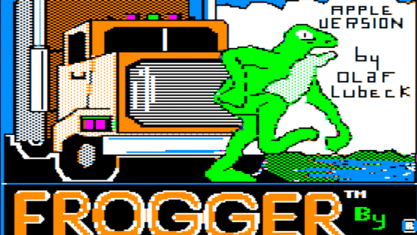 Apple II Frogger