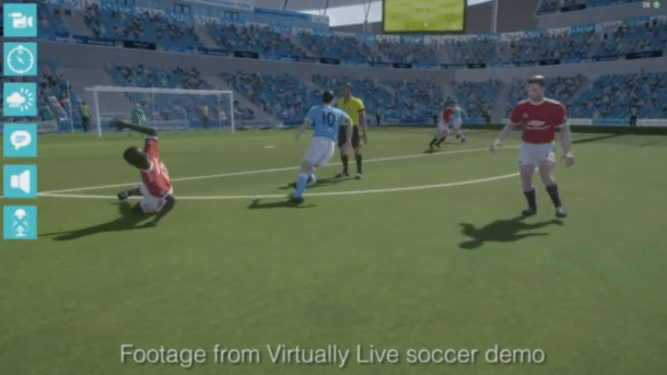 GDC: Virtually Live plant Fußball-Übertragungen in VR