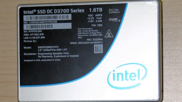 Intel: Dualport-NVMe-SSDs für Server