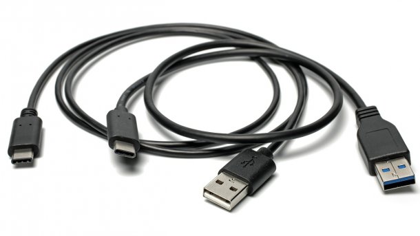 USB-Kabel mit Typ-C-Steckern