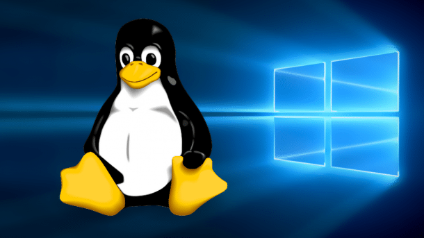 Windows 10 lernt Linux