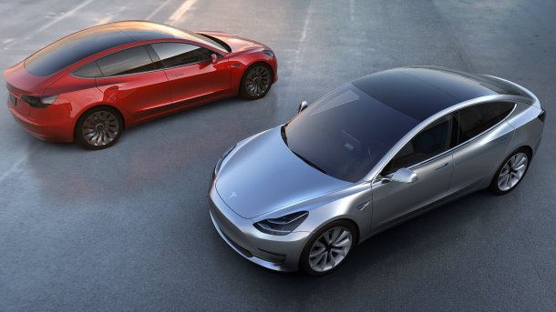 Elektroautos: Mehr als 200.000 Vorbestellungen für Teslas Model 3
