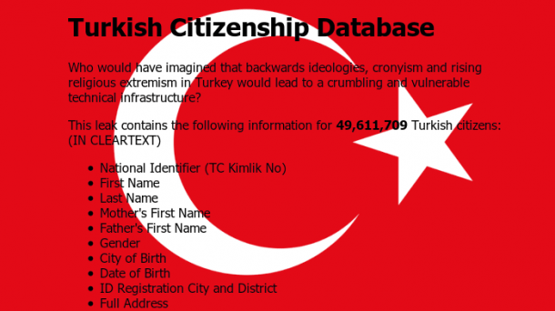 Persönliche Daten von 49 Millionen türkischen Wählern veröffentlicht