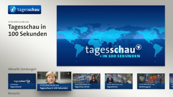 Tagesschau-App wird Apple-TV-fähig