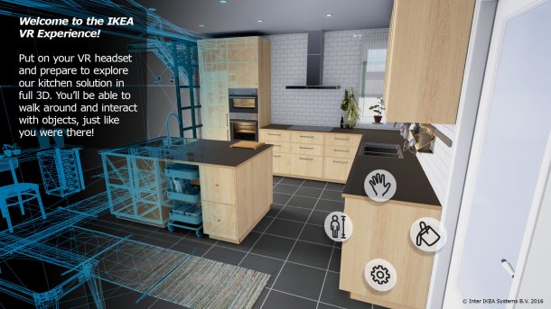 Ikea schickt Kunden in virtuelle Rundgänge seines Küchenangebots
