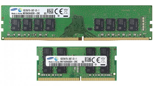 Samsung DDR4-DIMM Memory M378A2K43CB1 M471A2K43CB1 K4A8G085WC