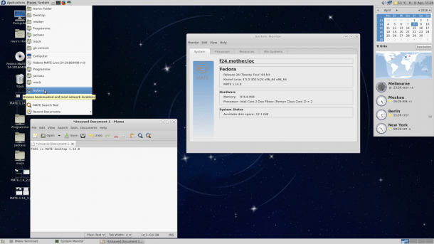 Linux-Desktop Mate 1.14 verbessert integration von GTK+ 3