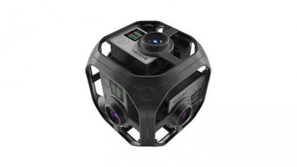GoPro goes 360 Grad: Sechs Hero-4-Kameras im Rig für 5000$ (Kartengefumme inklusivel)
