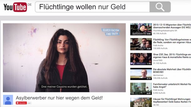Online-Hetze: Werbeclips mit Flüchtlingen sollen rechte Online-Videos kontern