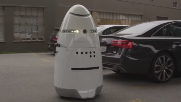 Erster Robocop patrouilliert in kalifornischem Einkaufszentrum