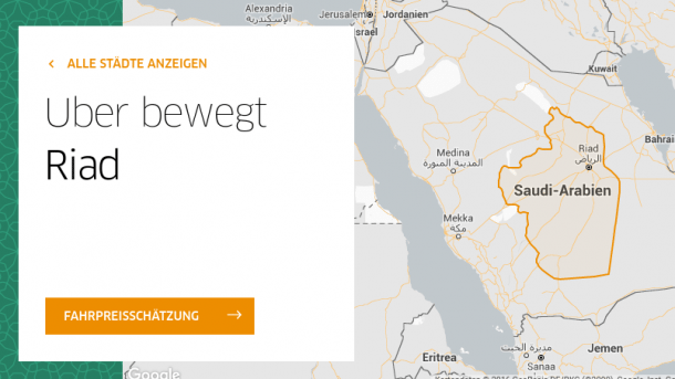 Frauen Saudi Arabien Boykott Uber