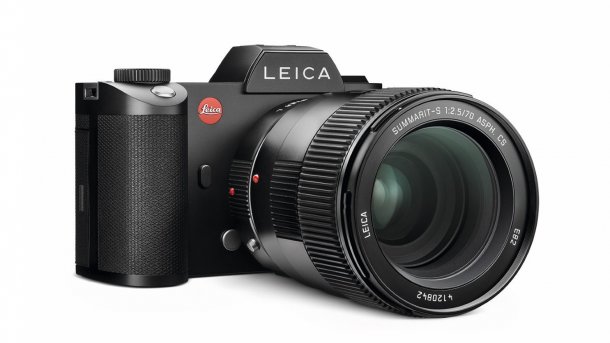 Leica S-Adapter L für Leica S-Objektive an der Leica SL