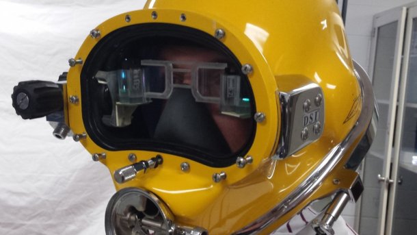 Divers Augmented Vision Display: Augmented Reality im Taucherhelm