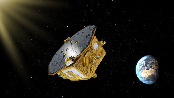 Suche nach Gravitationswellen: LISA Pathfinder der ESA übertrifft alle Erwartungen