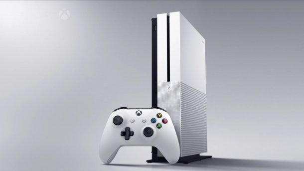 Spielkonsole Xbox One S: Kompakt, 4K-fähig und mit HDR
