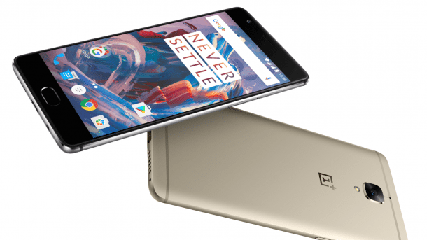 OnePlus 3: High-End-Smartphone mit AMOLED-Display und Metallgehäuse