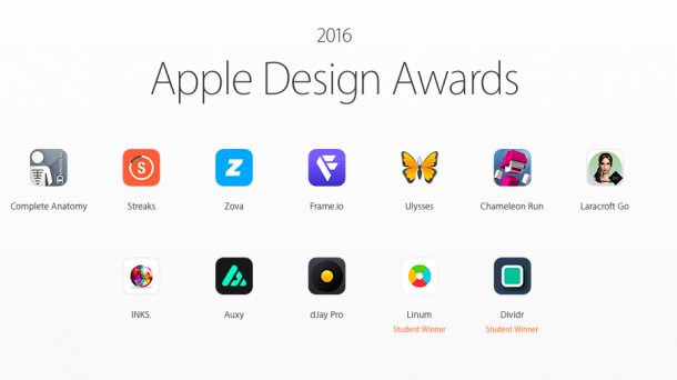 Apple Design Awards 2016
