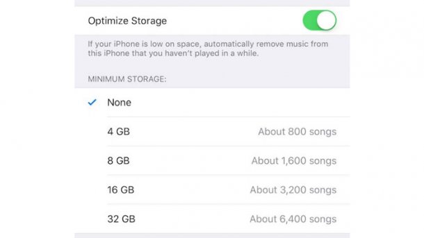 iOS 10 verbessert Offline-Musikspeicherung