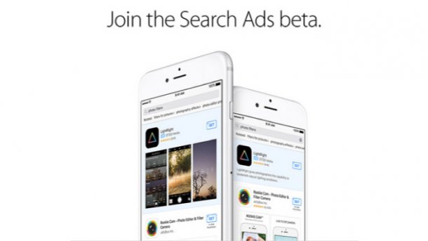 Apple startet Betatest für Suchreklame im App Store