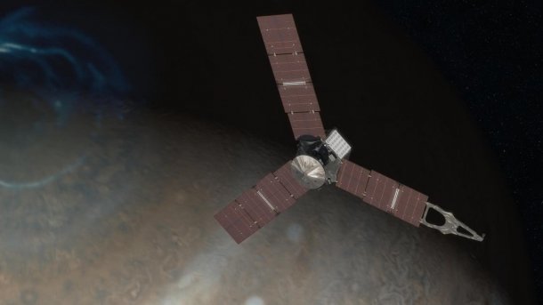 NASA-Sonde Juno kurz vor Ankunft am Jupiter