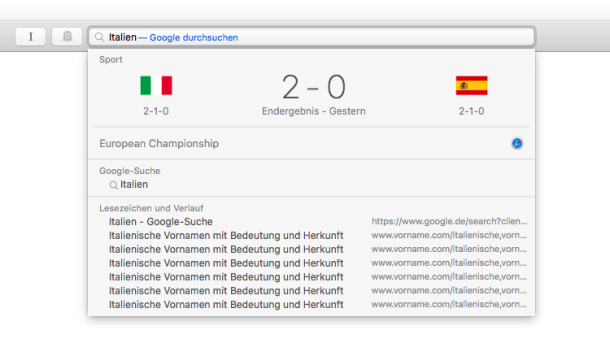 Safari-Vorschläge EM 2016