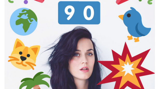 Katy Perry hat über 90 Mio. Twitter-Follower