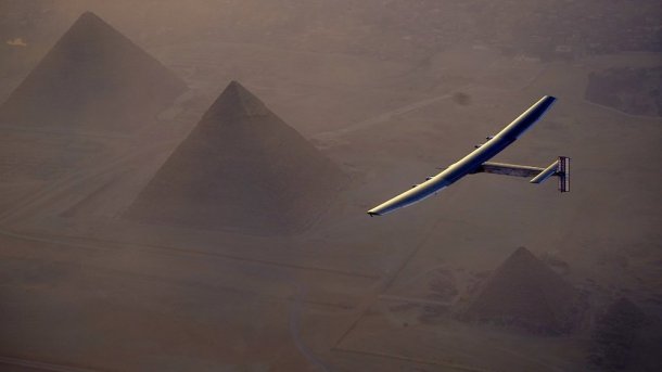 Solar Impulse 2: Sonnenflieger erreicht vorletztes Etappenziel Kairo