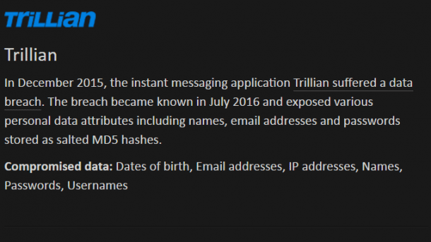 Trillian-Server gehackt, Millionen Nutzerdaten abgegriffen