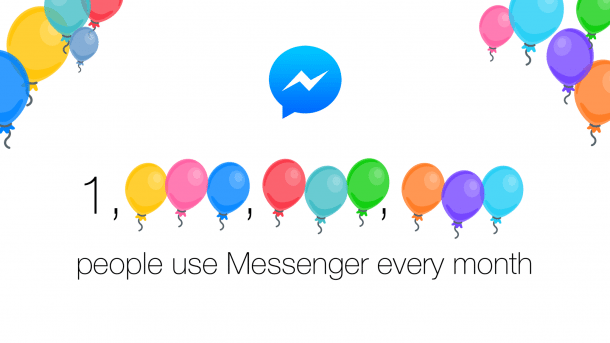 Facebook Messenger hat eine Milliarde Nutzer