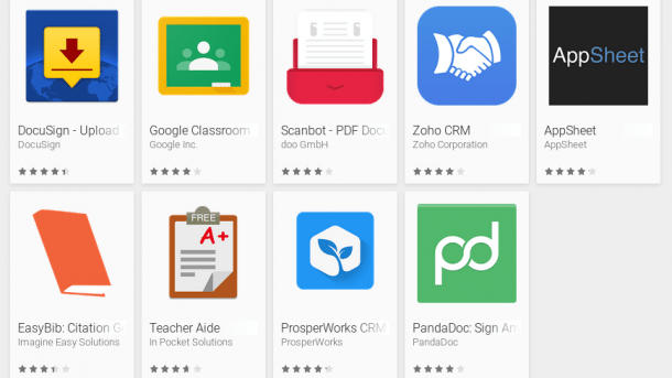 Google öffnet Docs und Sheets unter Android für Erweiterungen