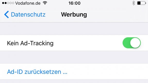Ad-Tracking in iOS