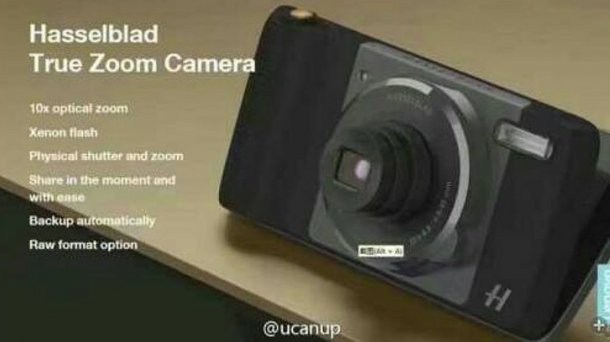 Gerücht: Hasselblad-Kamera-Module mit 10fach Zoom für Motorolas Moto Z?