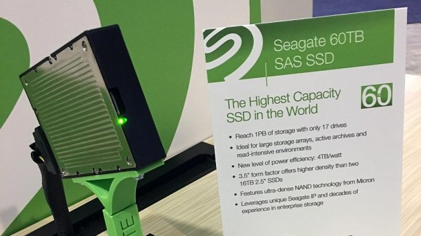 Seagate: SAS-SSD mit 60 TByte