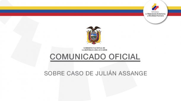Ecuador: Assange kann in Botschaft verhört werden