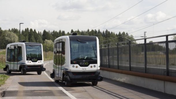 Helsinki testet autonomen Pendlerbus