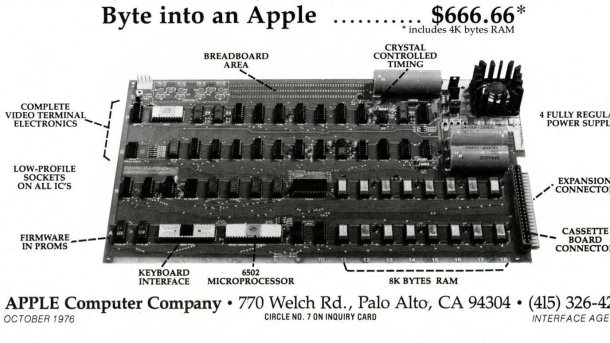Prototyp des ersten Apple-Computers für 815.000 US-$ versteigert