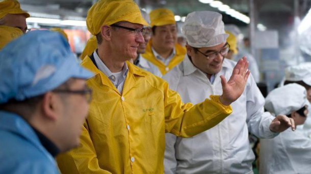 Apple-Chef Tim Cook in China