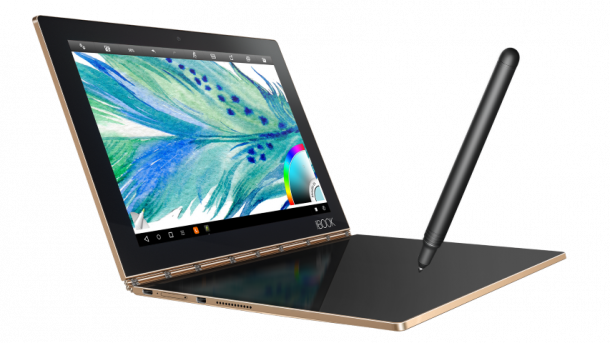 Lenovo Yoga Book: Ein 2-in1-Tablet mit Touchfeld statt Tastatur