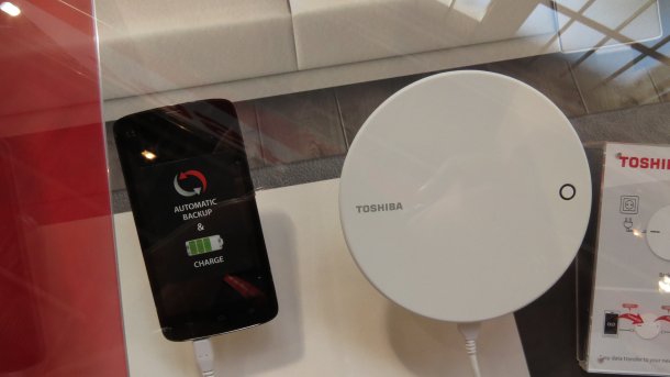 Toshiba will Smartphone-Backup vereinfachen